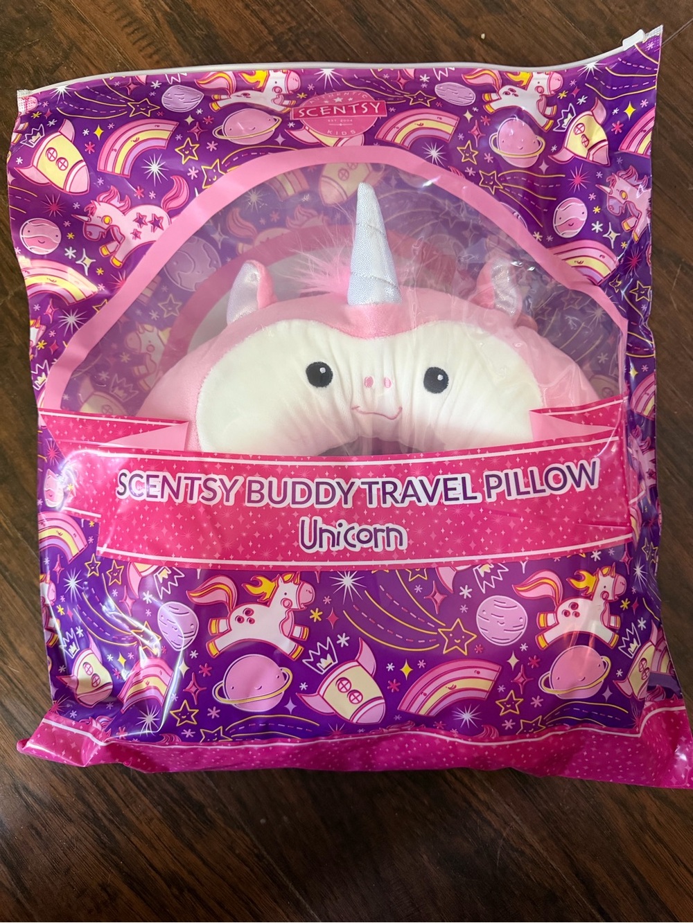 Scentsy Buddy Travel Pillow Unicorn